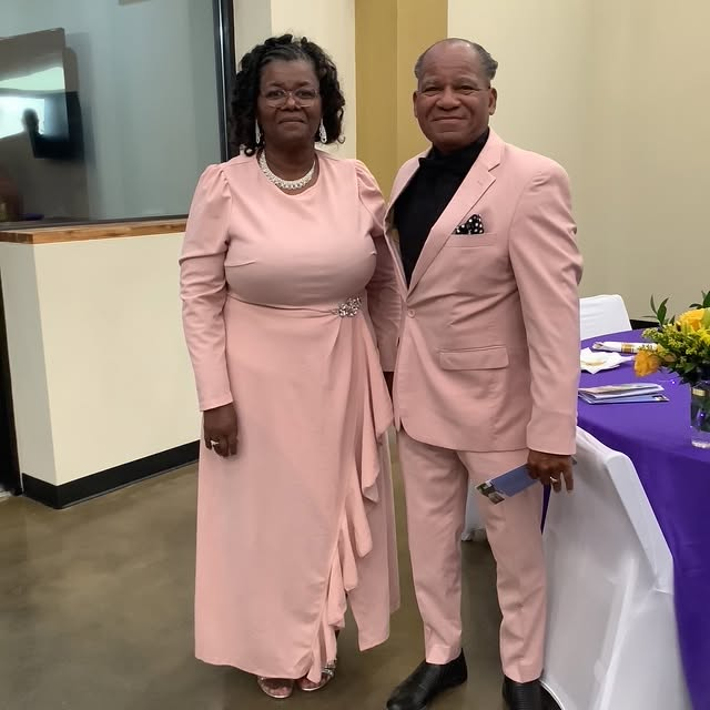 Pastor Melvin with wife Clementine
